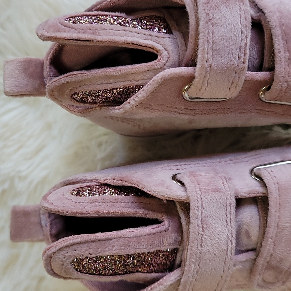 Bunny high tops, shoes, girls, Toddler ,Size 9 - Picture 3 of 6